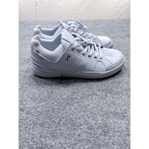 On Running The Roger Clubhouse White Vegan Leather Tennis Sneakers Mens 13